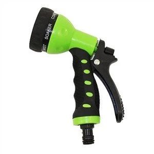 Pistolet pulvérisateur vert à 7 fonctions