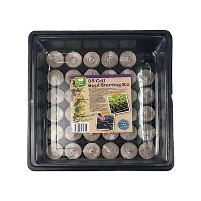 Kit de démarrage de graines à arrosage automatique à 35 cellules