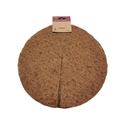 Tapis en coco pour pots 30 cm, 2PK protection contre le gel